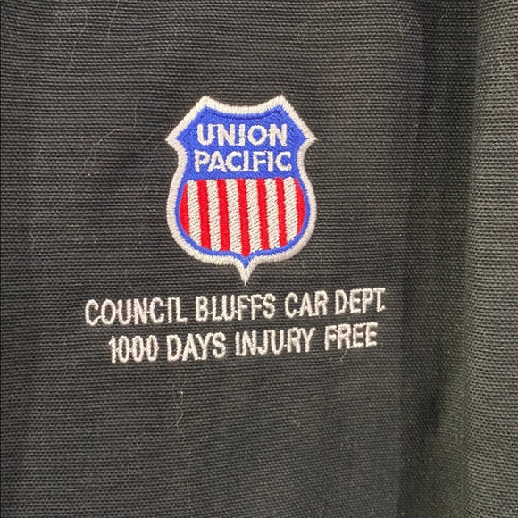 Carhartt Black Bomber Jacket with Embroidered Patches - Picture 3 of 8